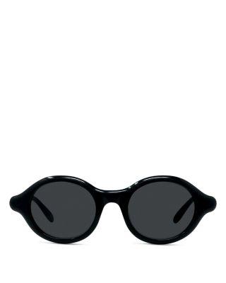 Slim Round Sunglasses, 48mm Product Image