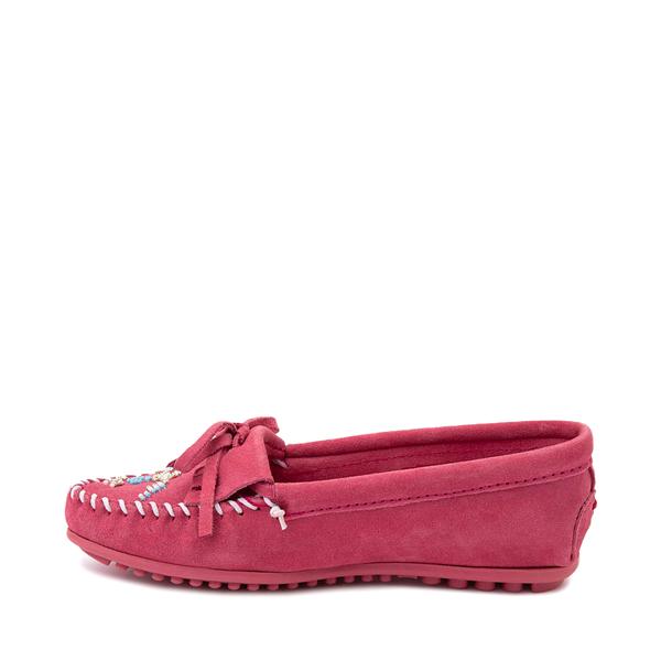 Womens Minnetonka Thunderbird "Animikii" Hardsole Moccasin - Pink Product Image
