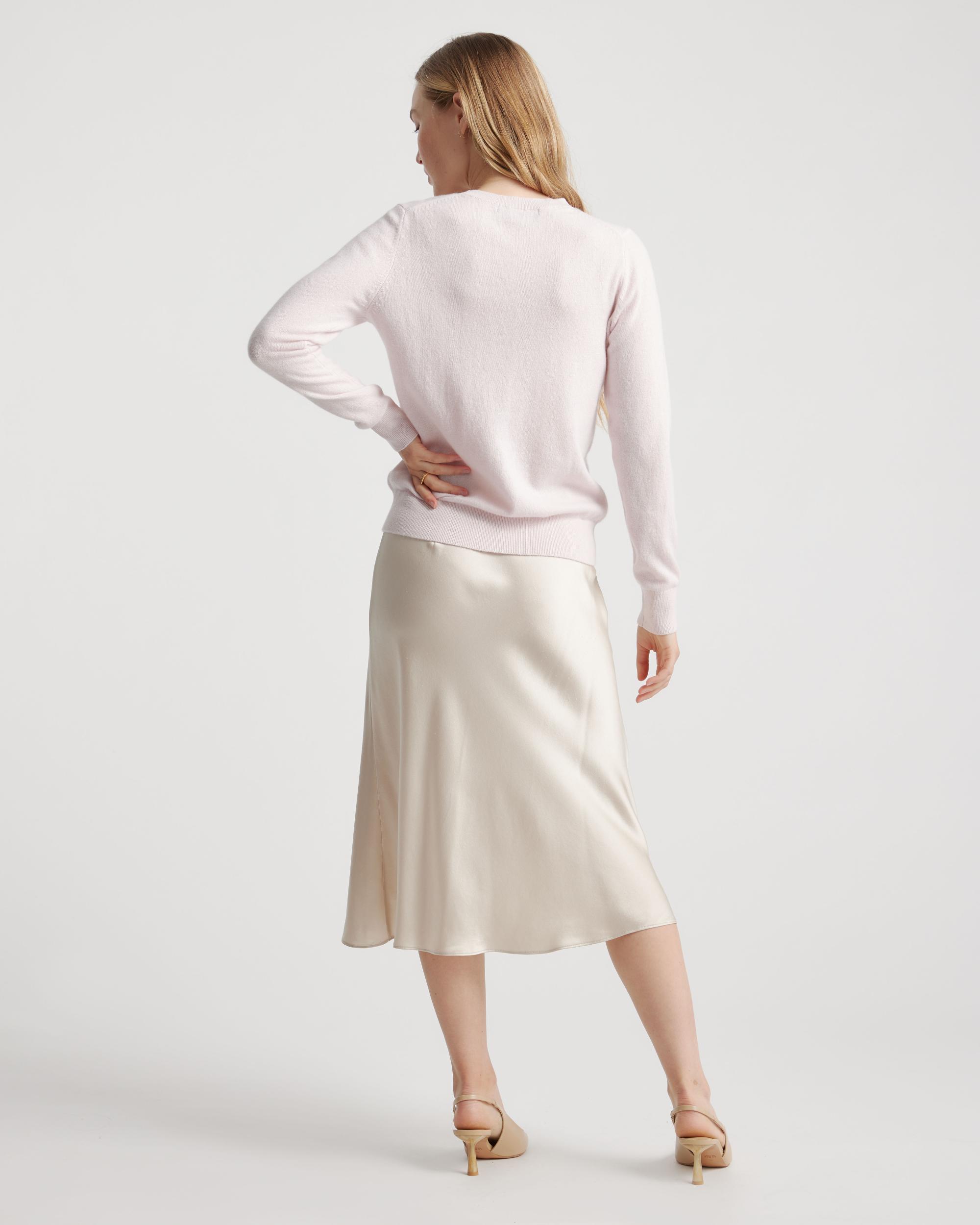 Quince | Women's Mongolian Cashmere Crewneck Sweater Product Image