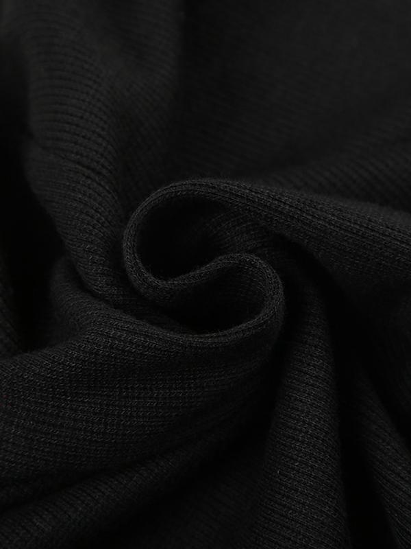 Color Block Breasted Tank Top & Shorts Set Product Image