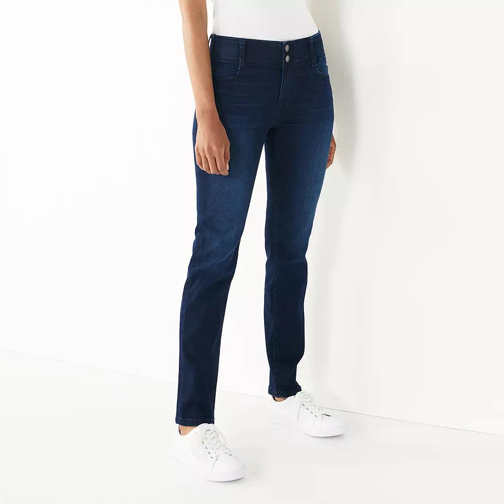 Women's Nine West Straight Jeans,  Product Image