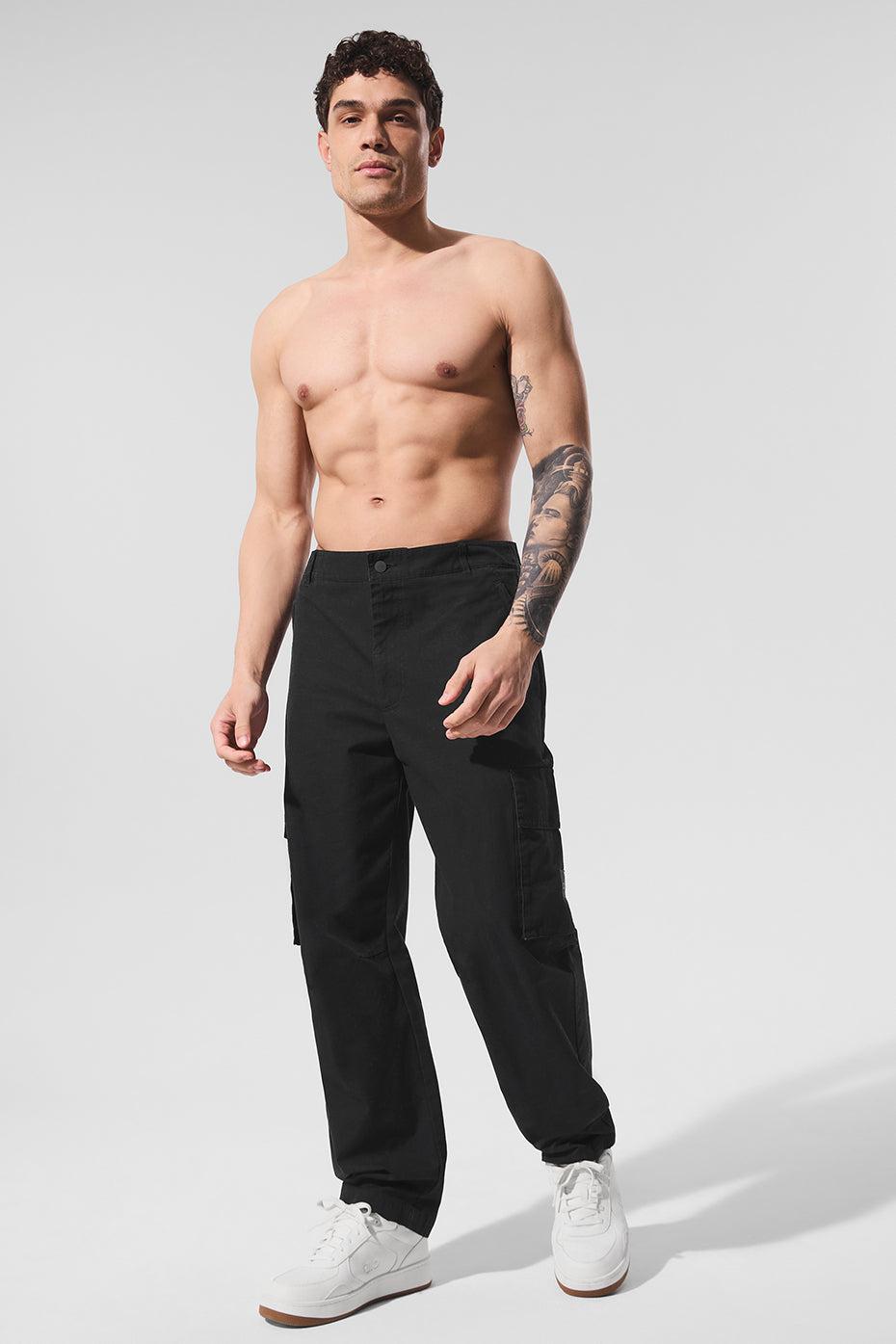 Cargo Ripstop Trouser - Black Product Image