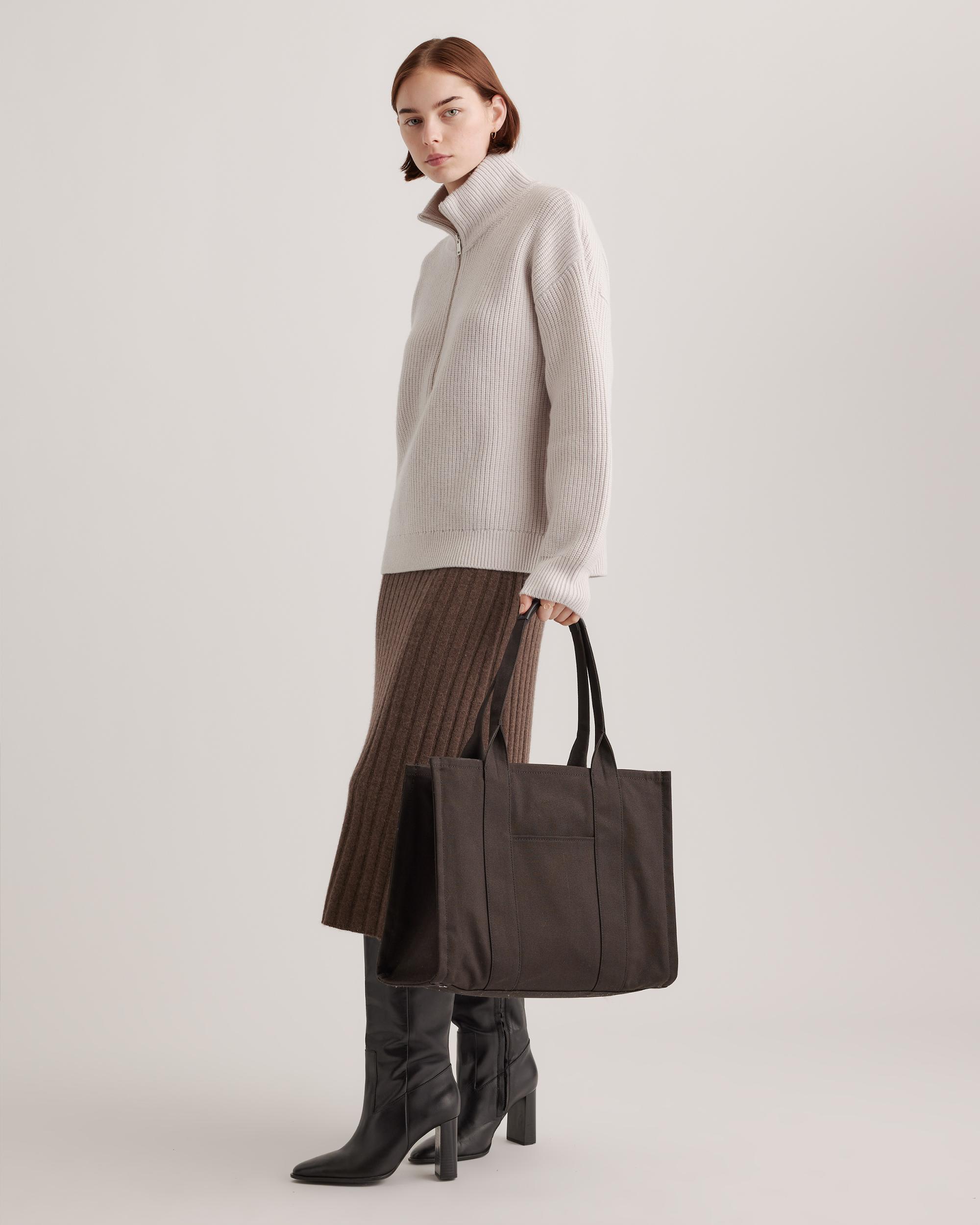 Quince | Women's Organic Canvas Large Tote Organic Cotton Product Image