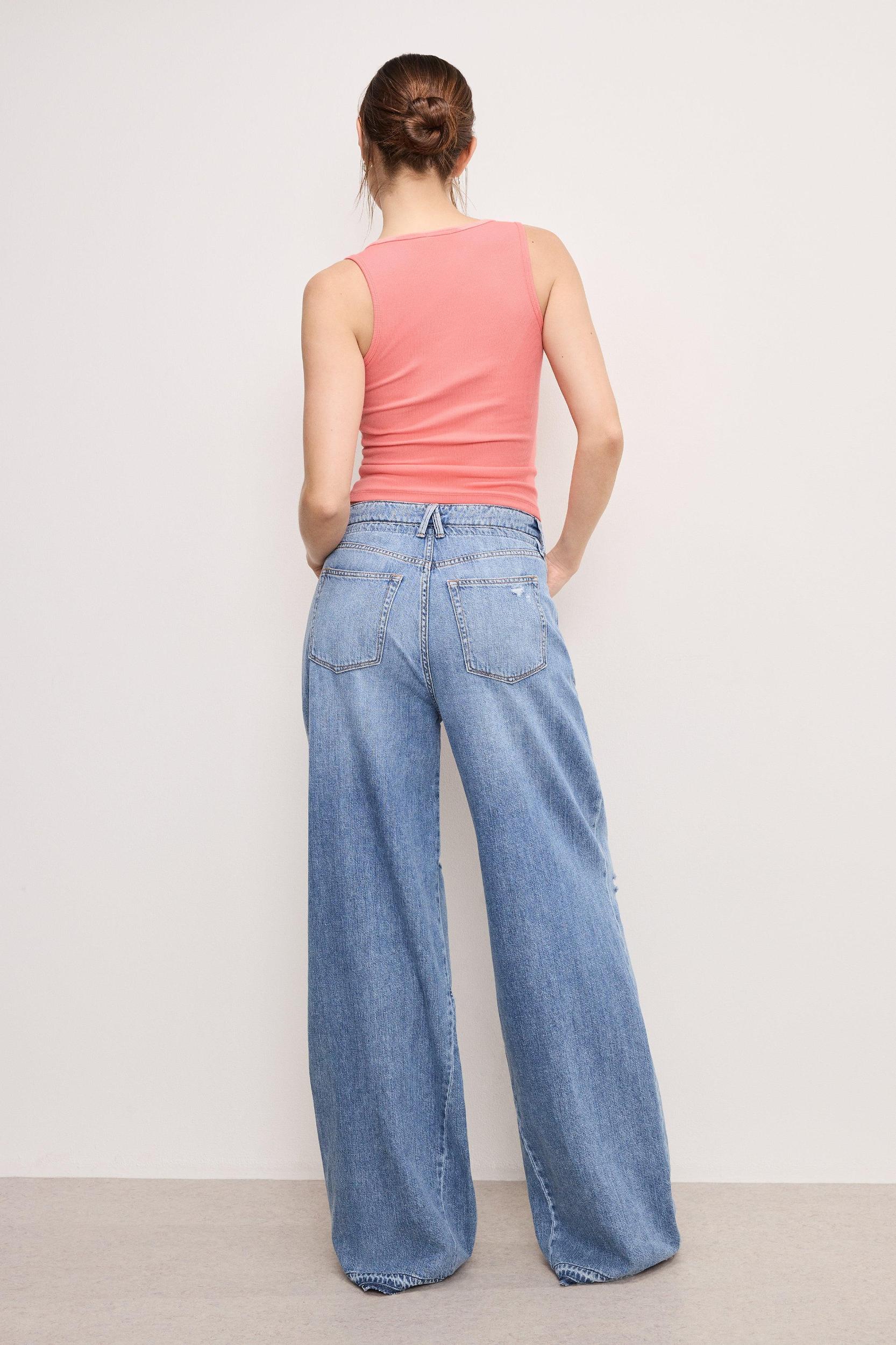 GOOD STANDARD EASE JEANS | INDIGO876 Product Image