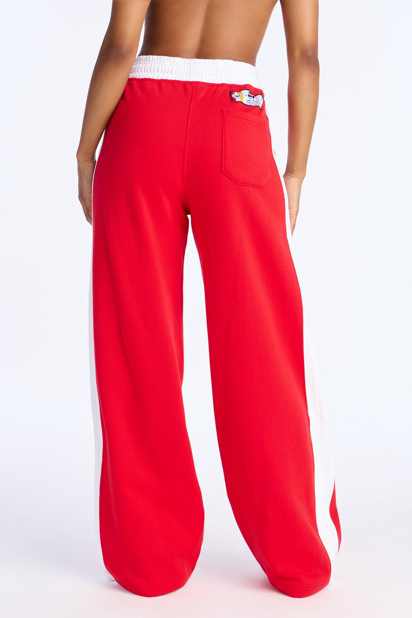 NFL Kansas City Chiefs Sweatpants - Red/combo Female Product Image