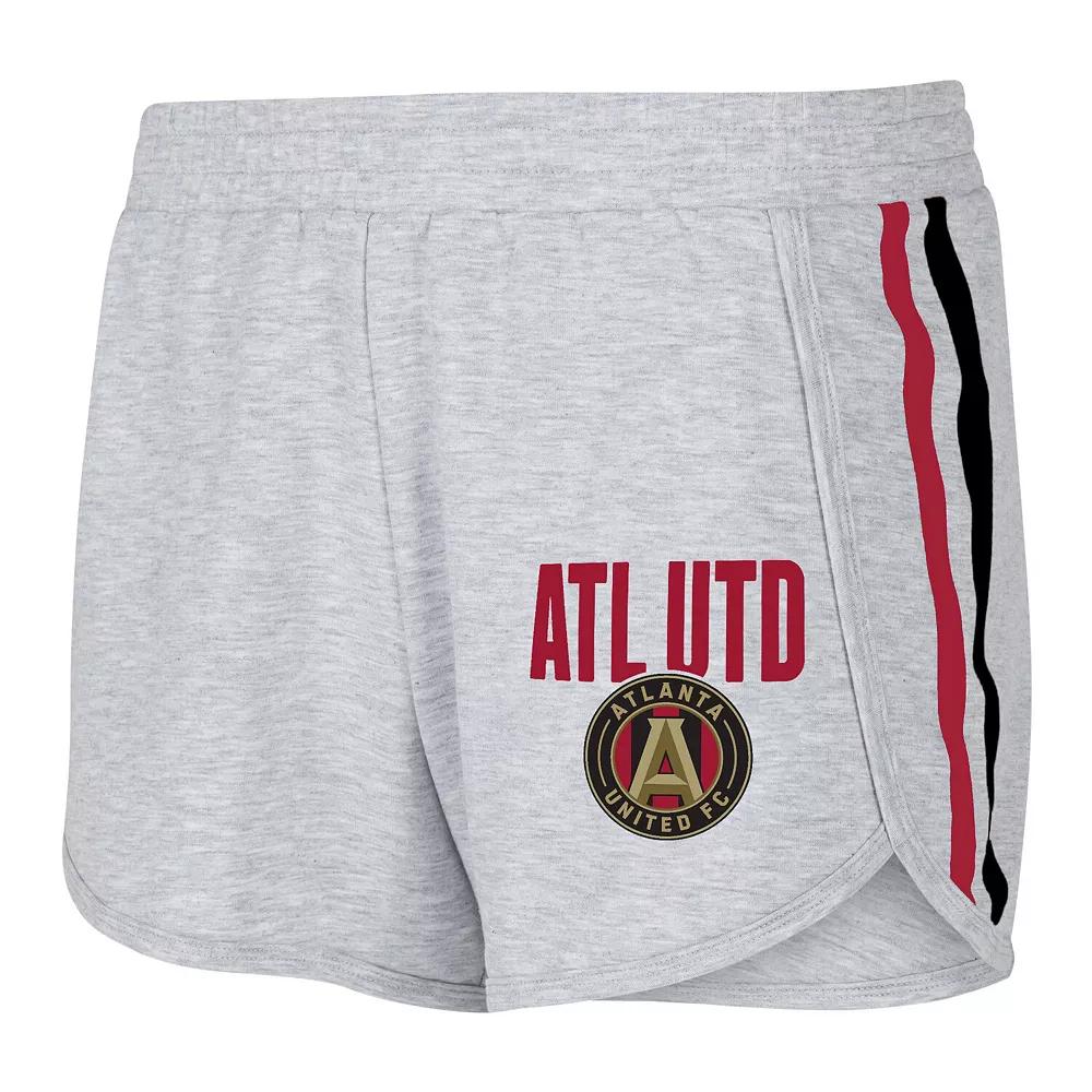 Women's Concepts Sport Gray Atlanta United FC Cedar Tri-Blend Shorts,  Product Image
