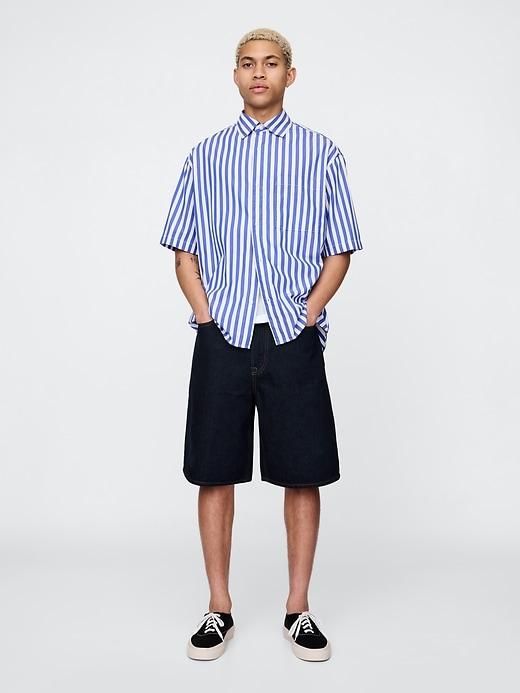 10.5" Baggy Denim Shorts Product Image