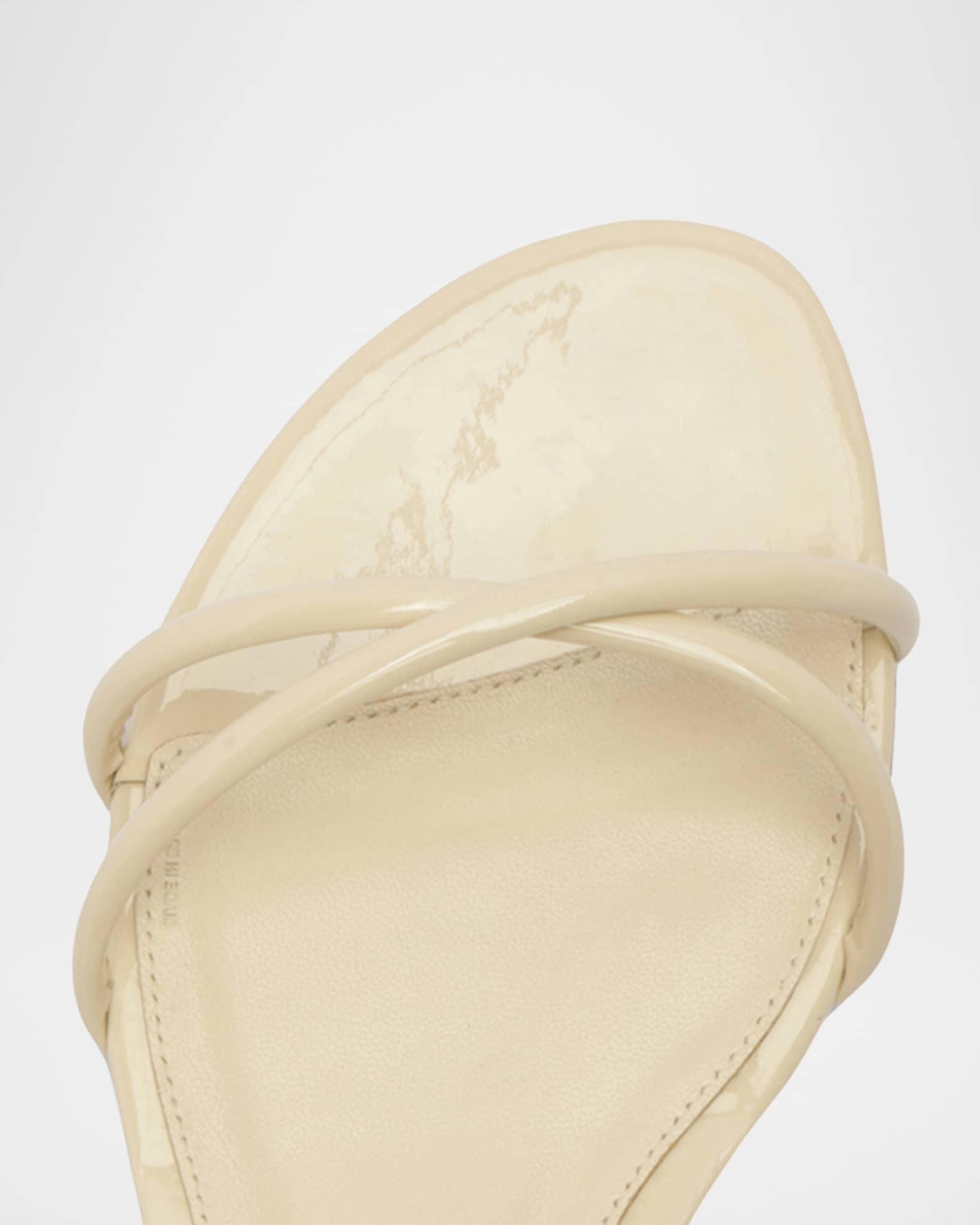 Lory Flat Patent Leather Sandals Product Image