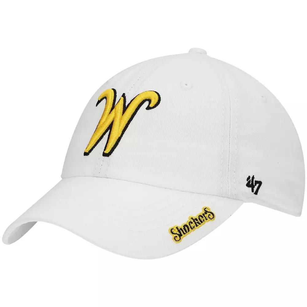 Women's '47 White Wichita State Shockers Miata Clean Up Adjustable Hat, Wst White Product Image