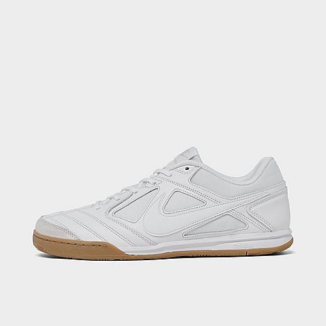 Nike Mens Nike Gato - Mens Soccer Shoes White/White/Gum Product Image