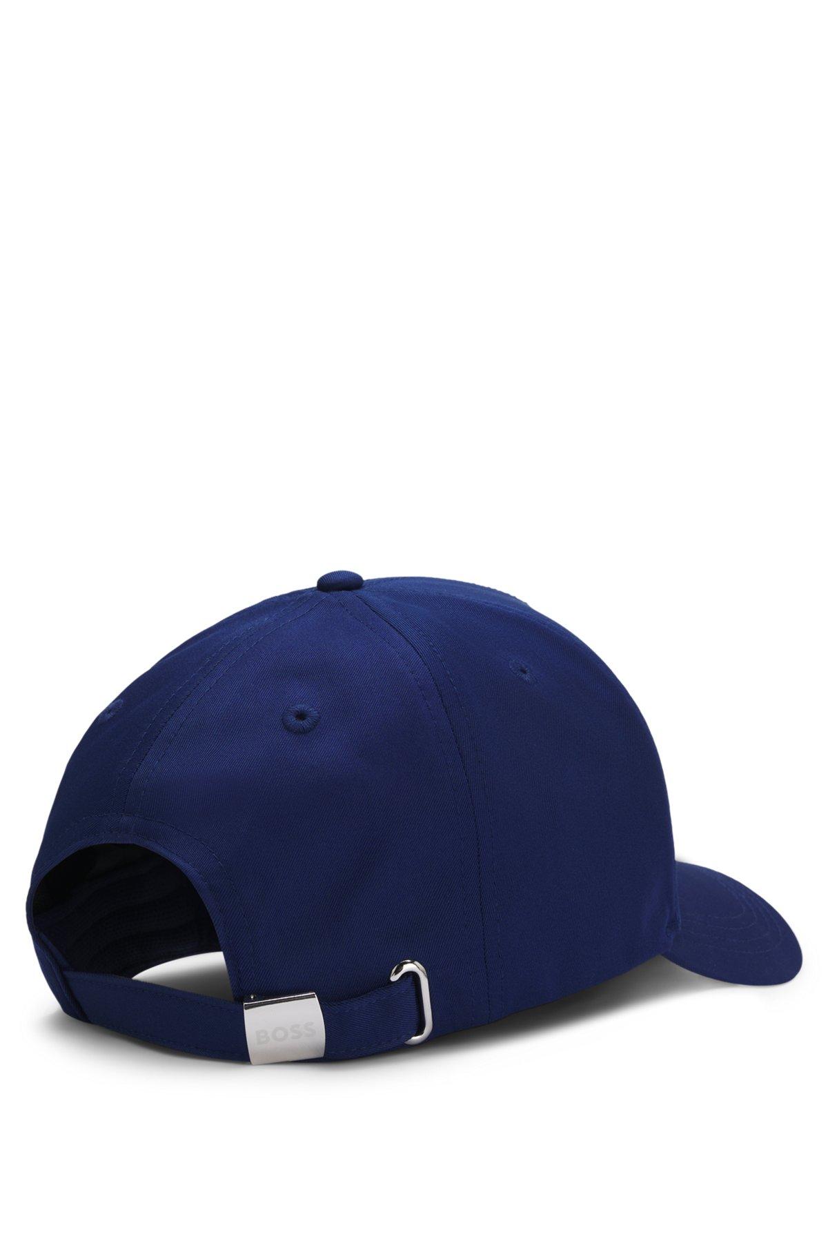 Logo cap in lustrous twill with country-flag badge Product Image