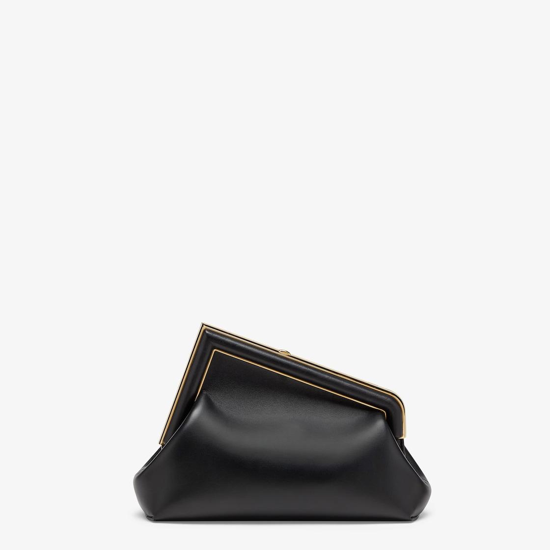 Fendi First SmallBlack nappa leather bag Product Image