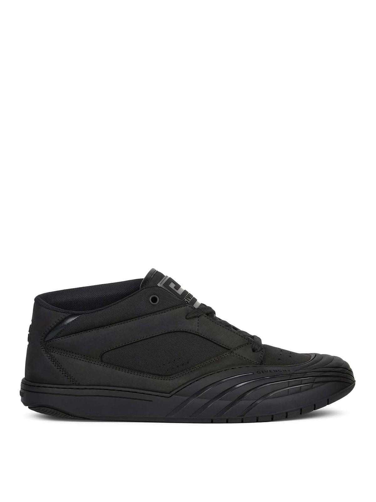 Black Skate Nubuck Sneakers Product Image