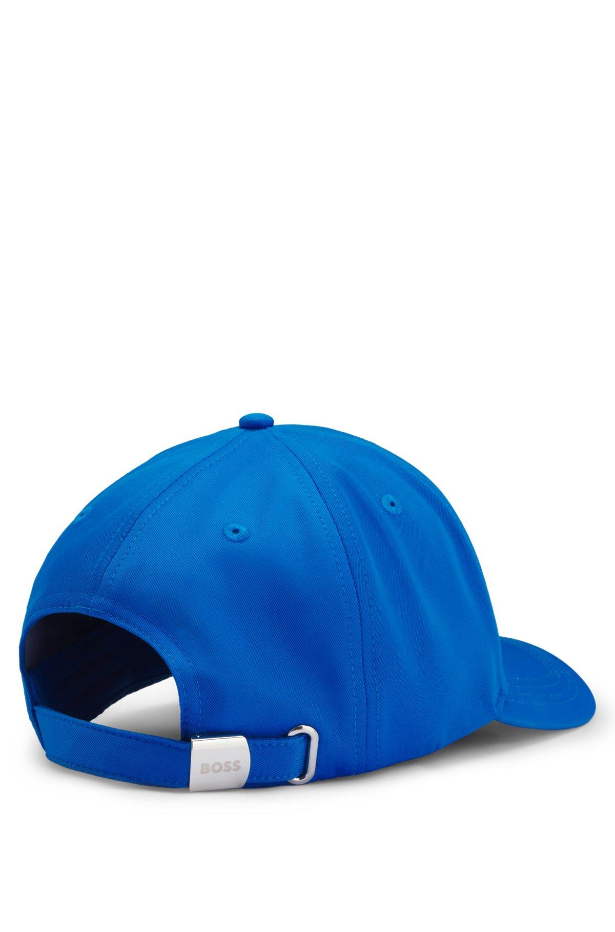Logo cap in lustrous twill with country-flag badge Product Image