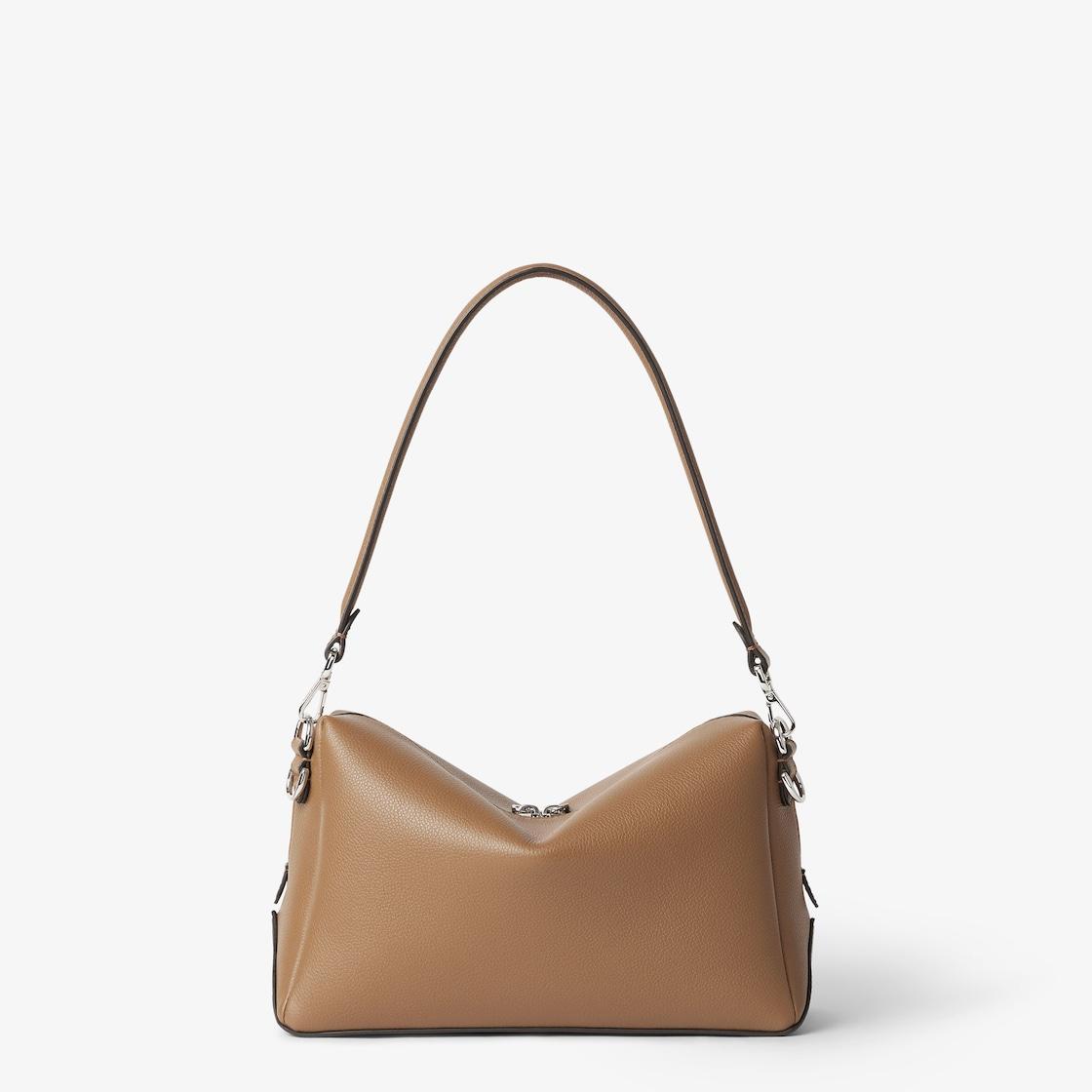 Fendi Lui Medium Light brown leather bag Product Image