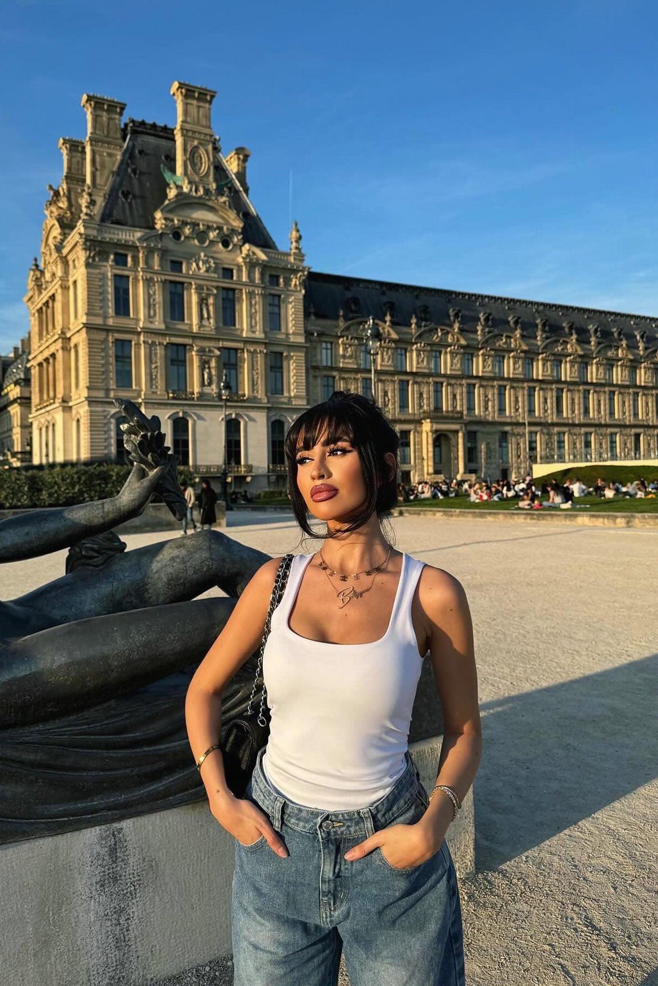 Adriana Smooth Fit Bodysuit - White Product Image