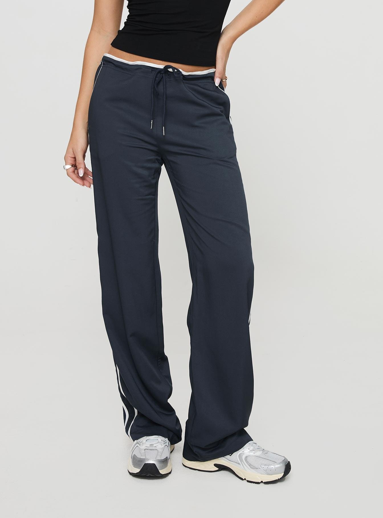 Maranie Pants Navy/ White Product Image