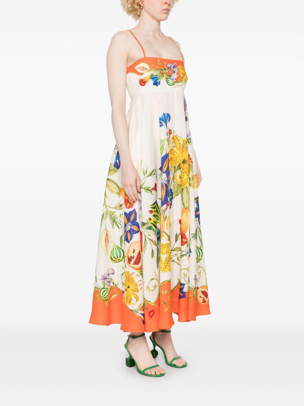 Flores midi dress Product Image