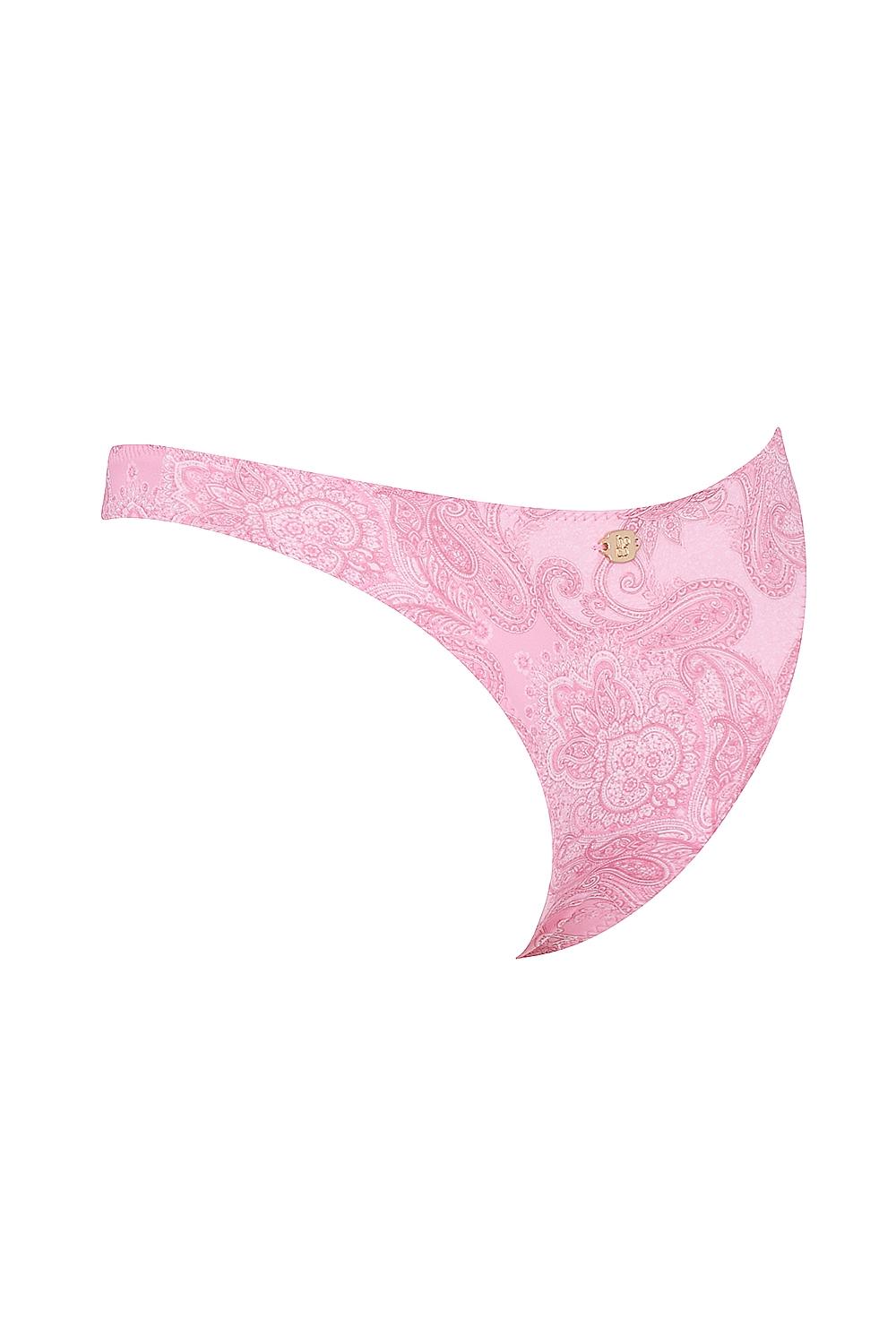 Martinique  lavender paisley plunge swimsuit Product Image