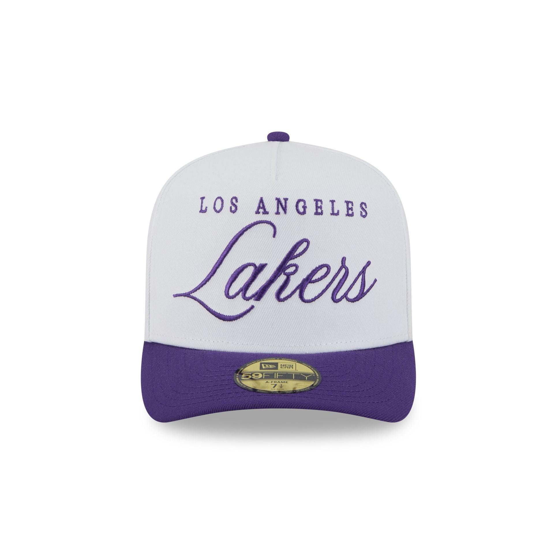Los Angeles Lakers 2025 Draft 59FIFTY A-Frame Fitted Hat Male Product Image