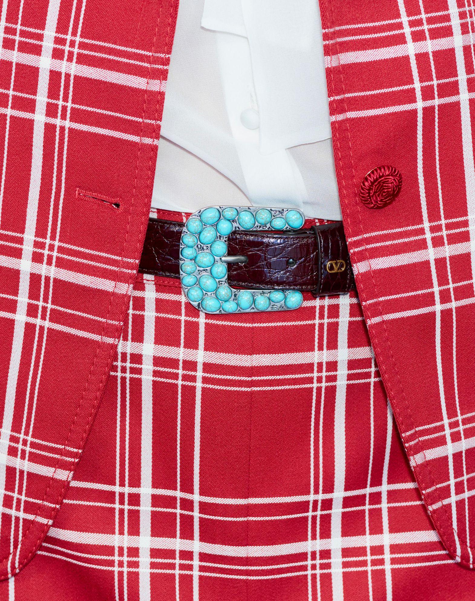 Vlogo Signature Brushed Calfskin Belt 30 Mm Product Image