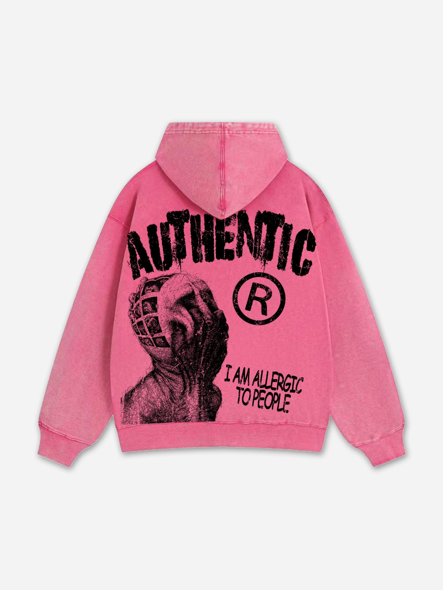 Virtual Shadow Graphic Hoodie Product Image