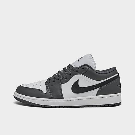 Jordan Mens Jordan AJ 1 Low - Mens Shoes White/Black/Starfish Product Image