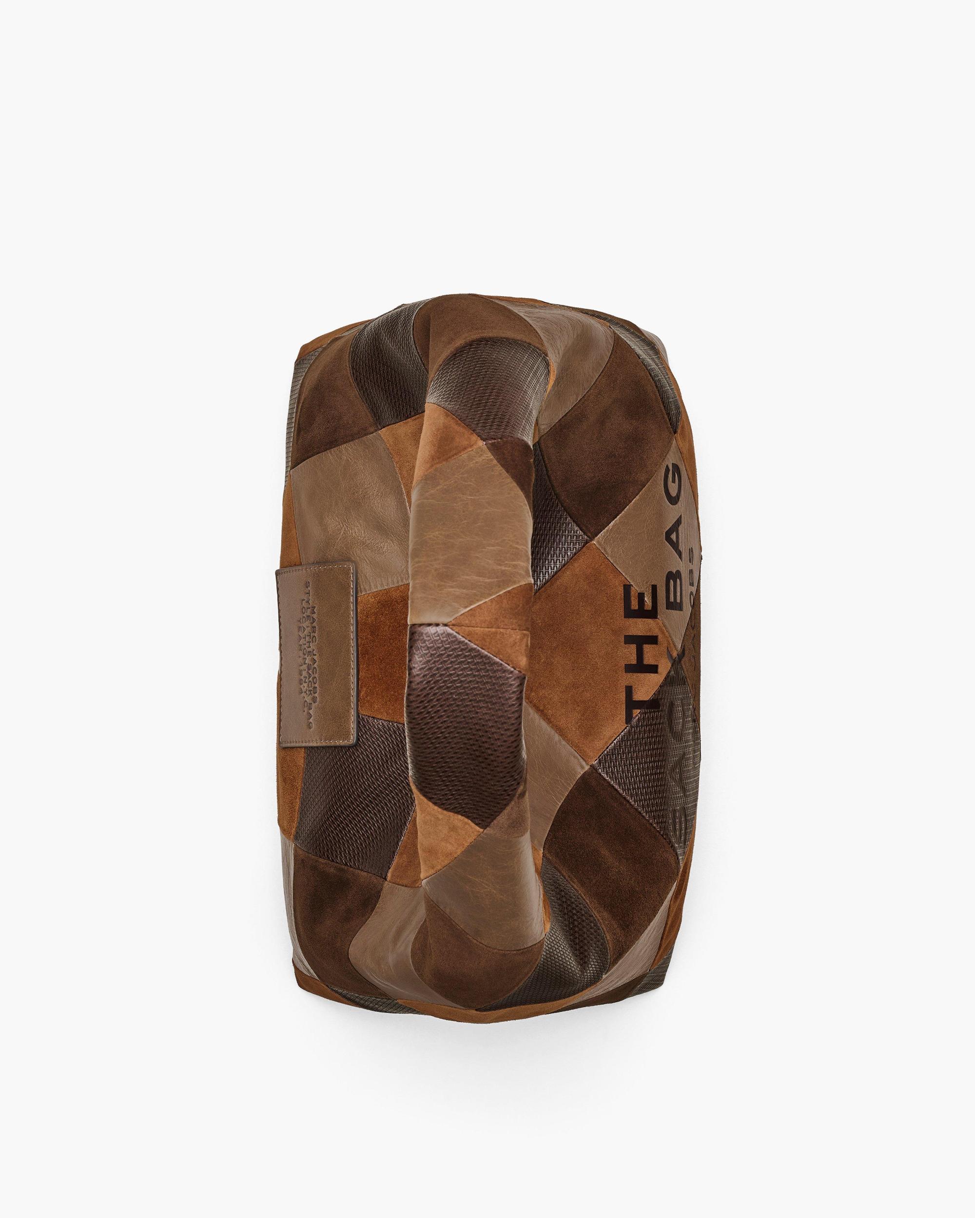 The Suede Patchwork Sack Bag Product Image