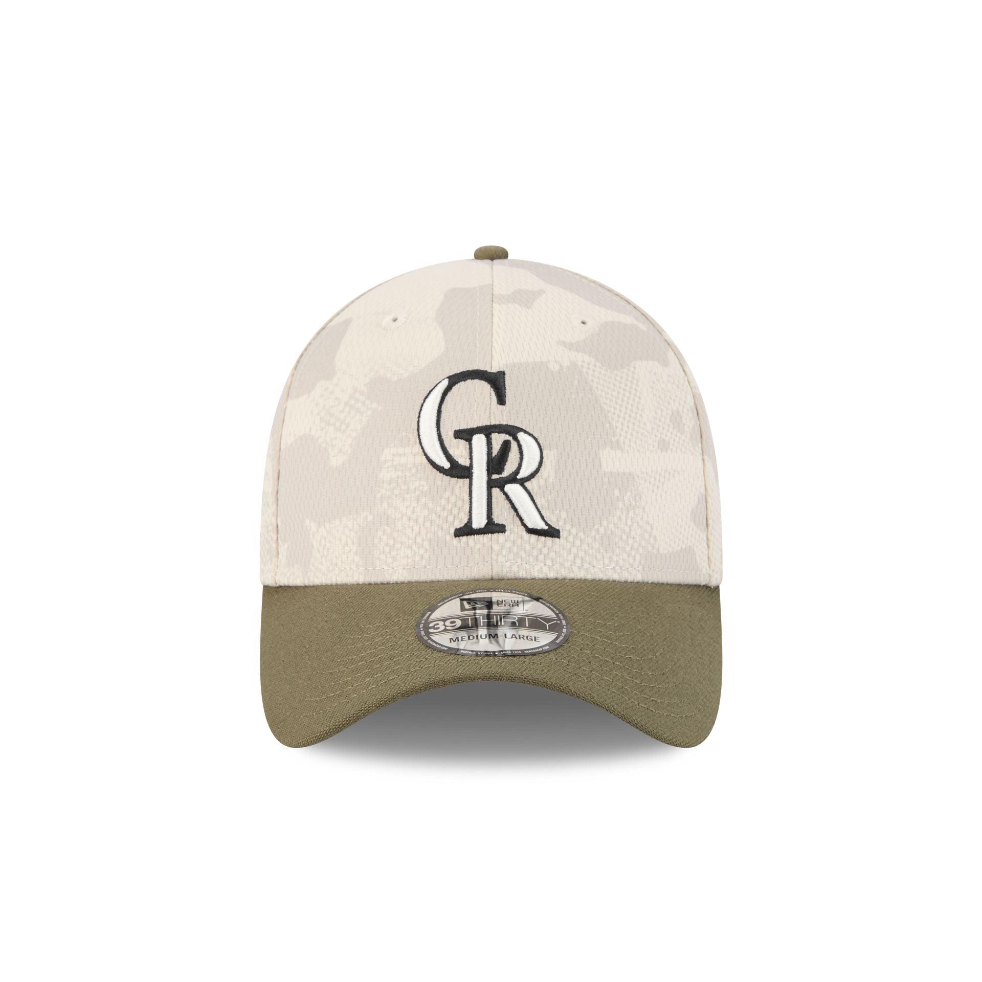Colorado Rockies Armed Forces Day 2025 39THIRTY Stretch Fit Hat Male Product Image