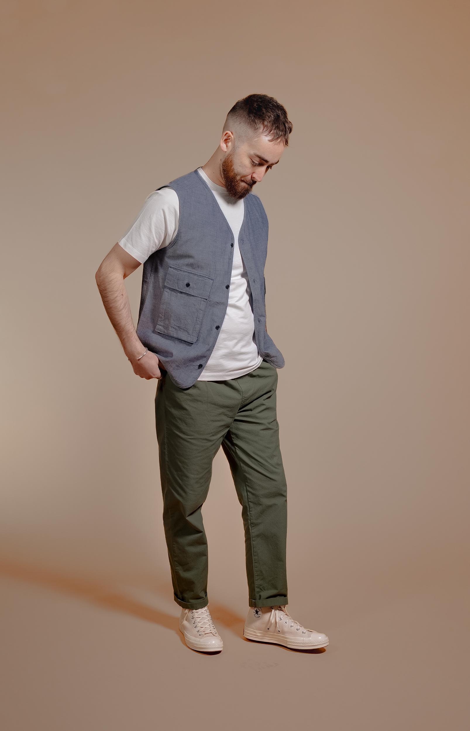 Archive Chambray S/S Gilet Product Image