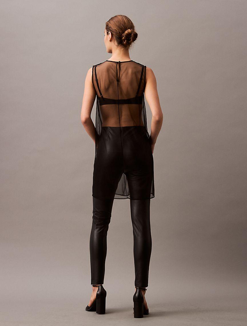Faux Leather Leggings Product Image