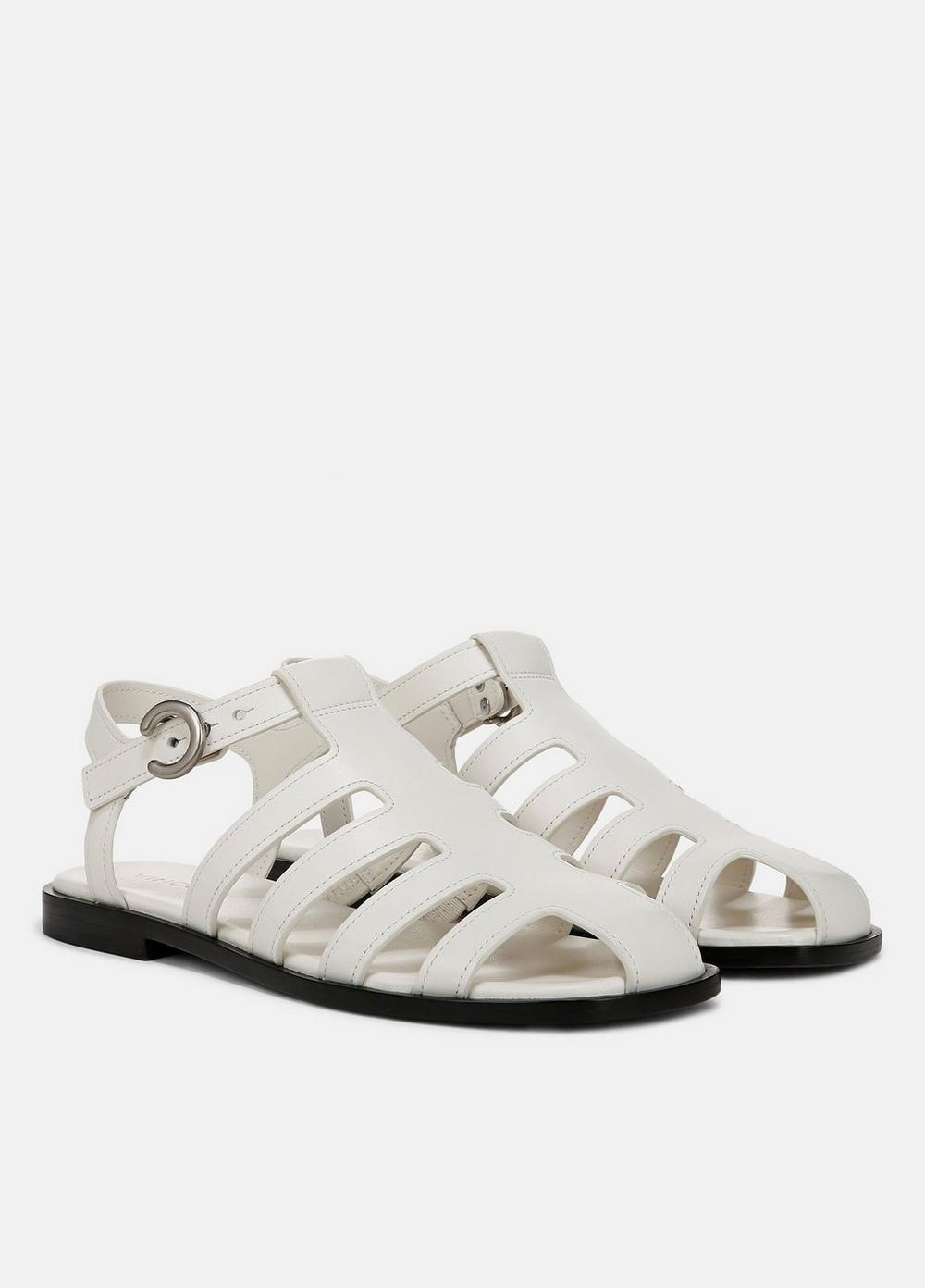 Ines Leather Slingback Flat Product Image