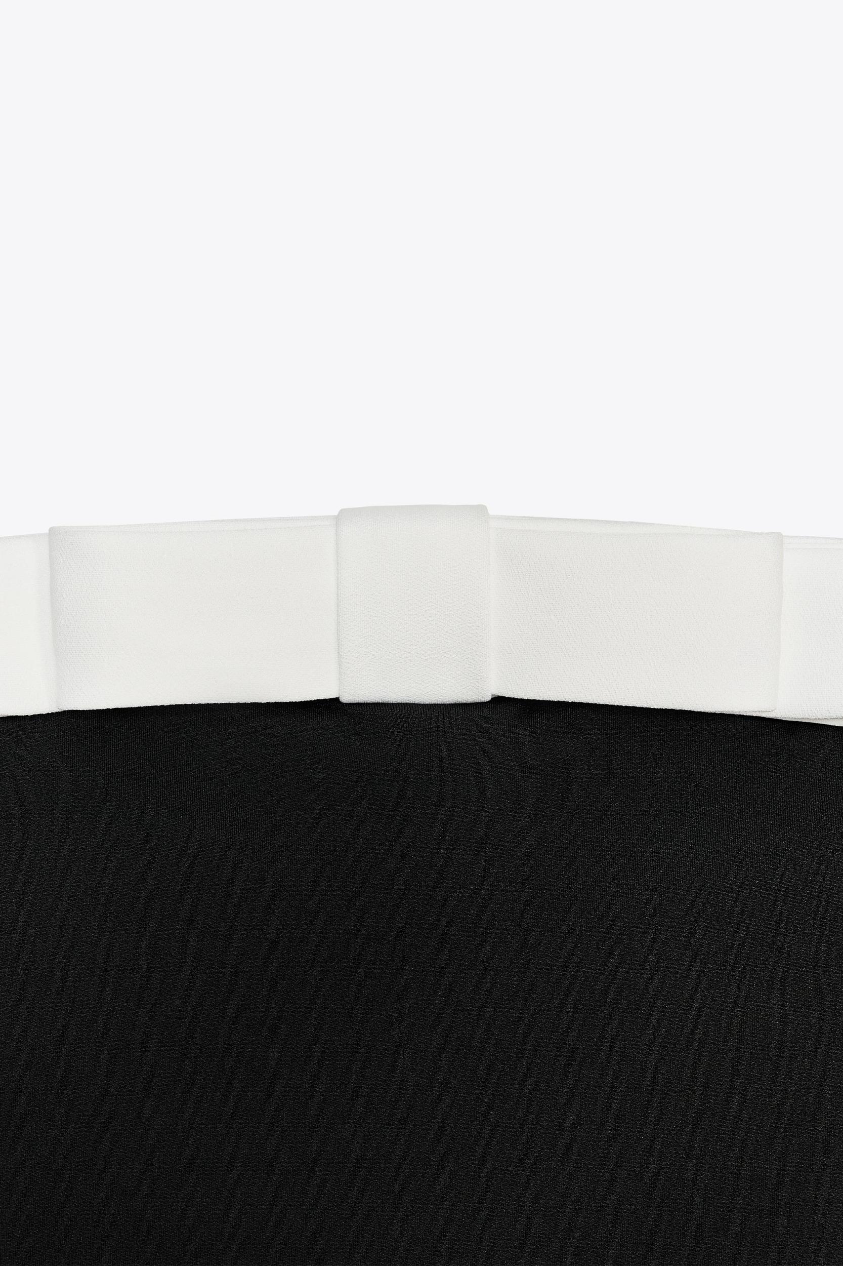 STRAPLESS BOW DRESS Product Image