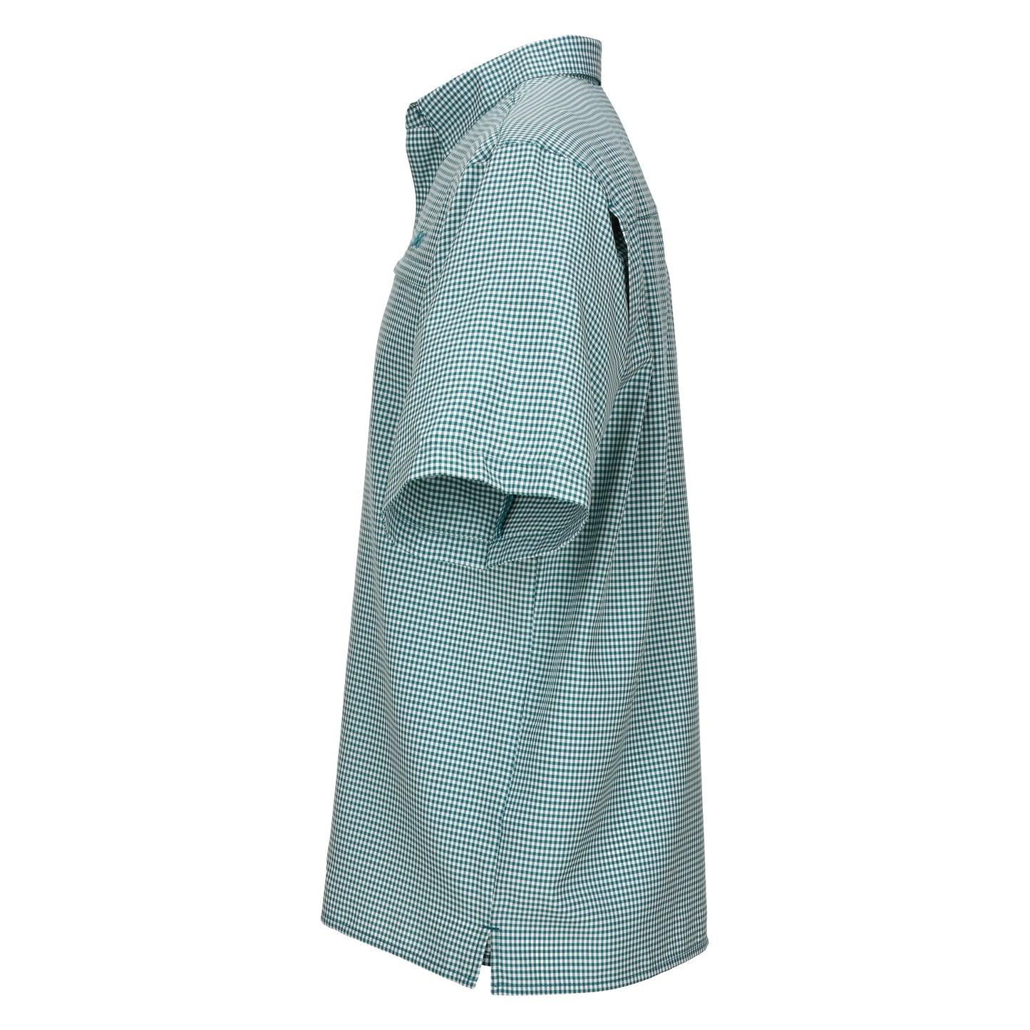 Mojo Sportswear Company Mr. Big Sport Check Short Sleeve Men's Fishing Shirt Product Image