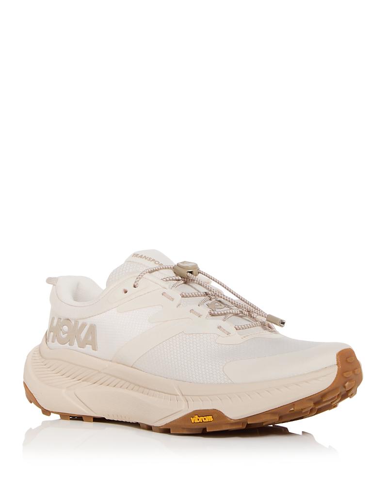 HOKA Womens HOKA Transport - Womens Running Shoes Cream/White Product Image