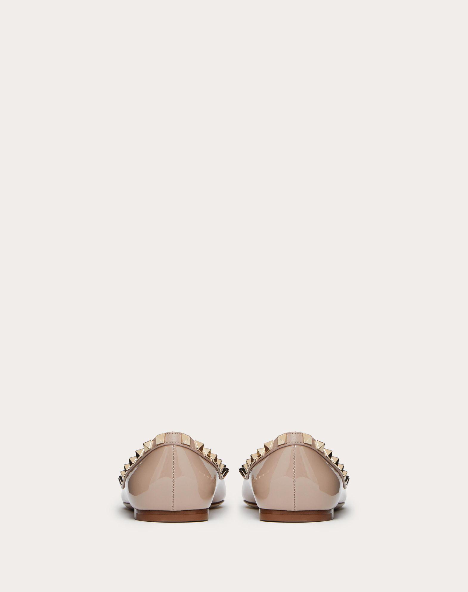 Patent Rockstud Ballet Flat Product Image