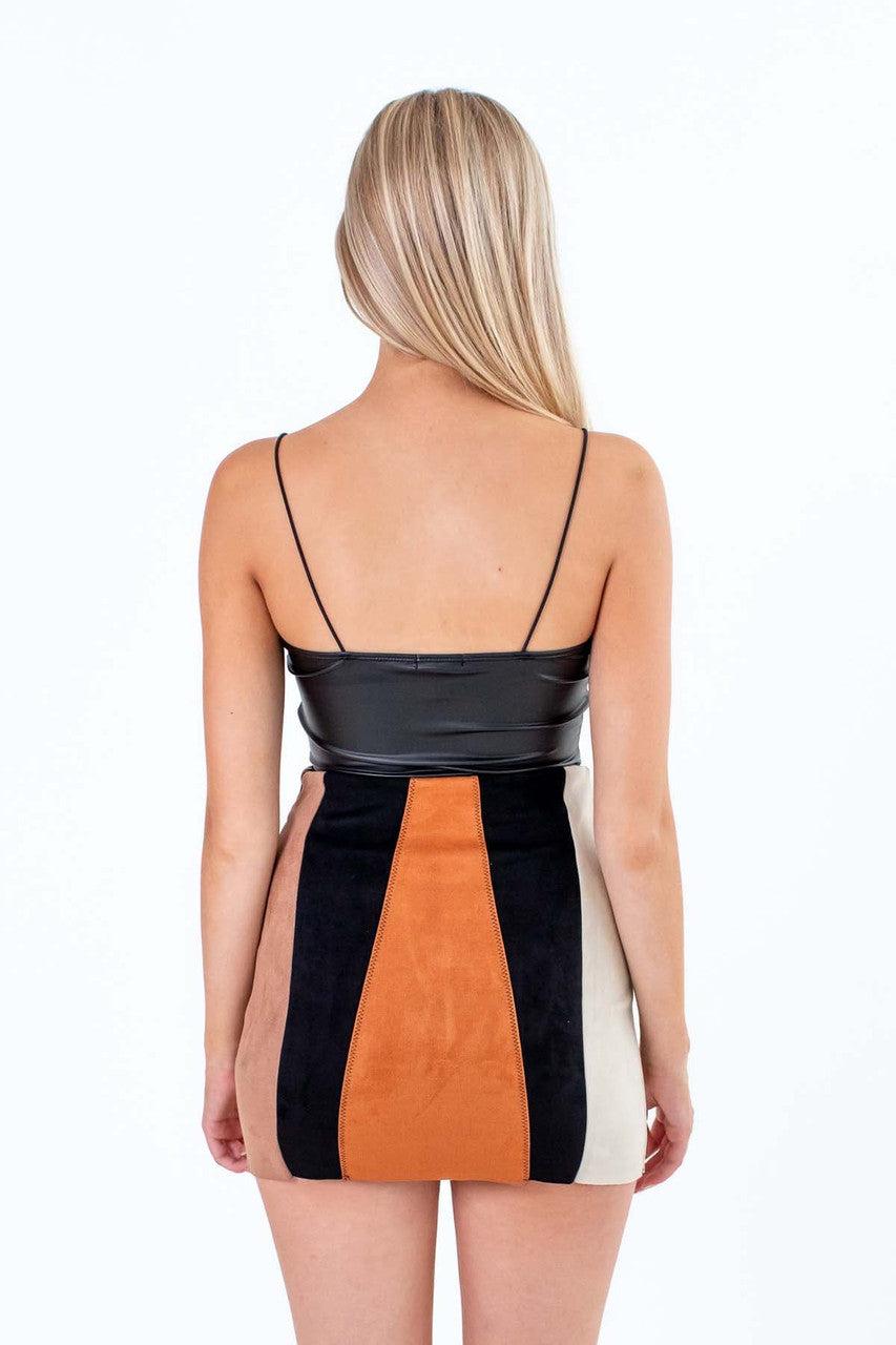 Pleather Crop Cami 2 Product Image