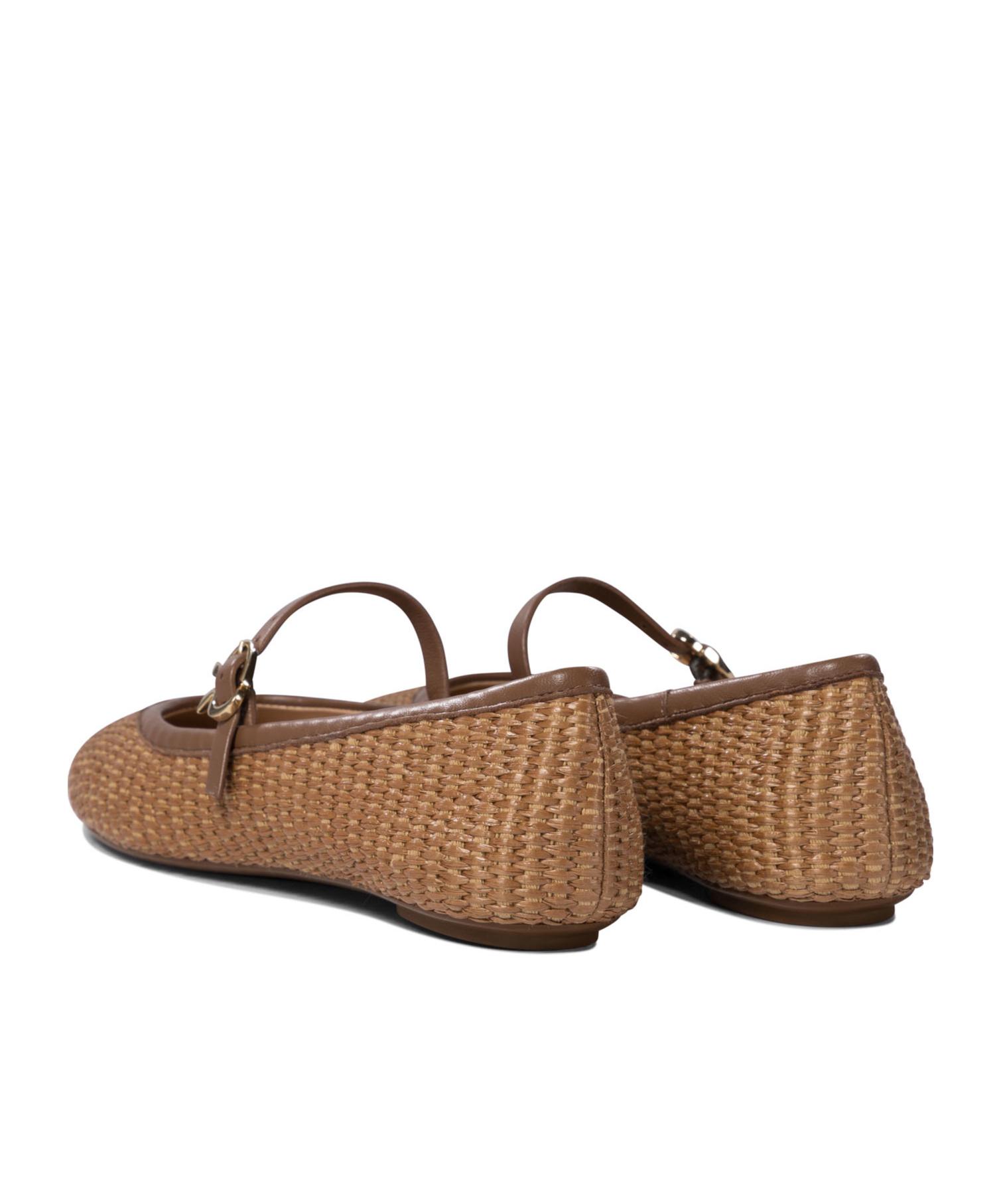 Carla raffia ballet pumps Product Image