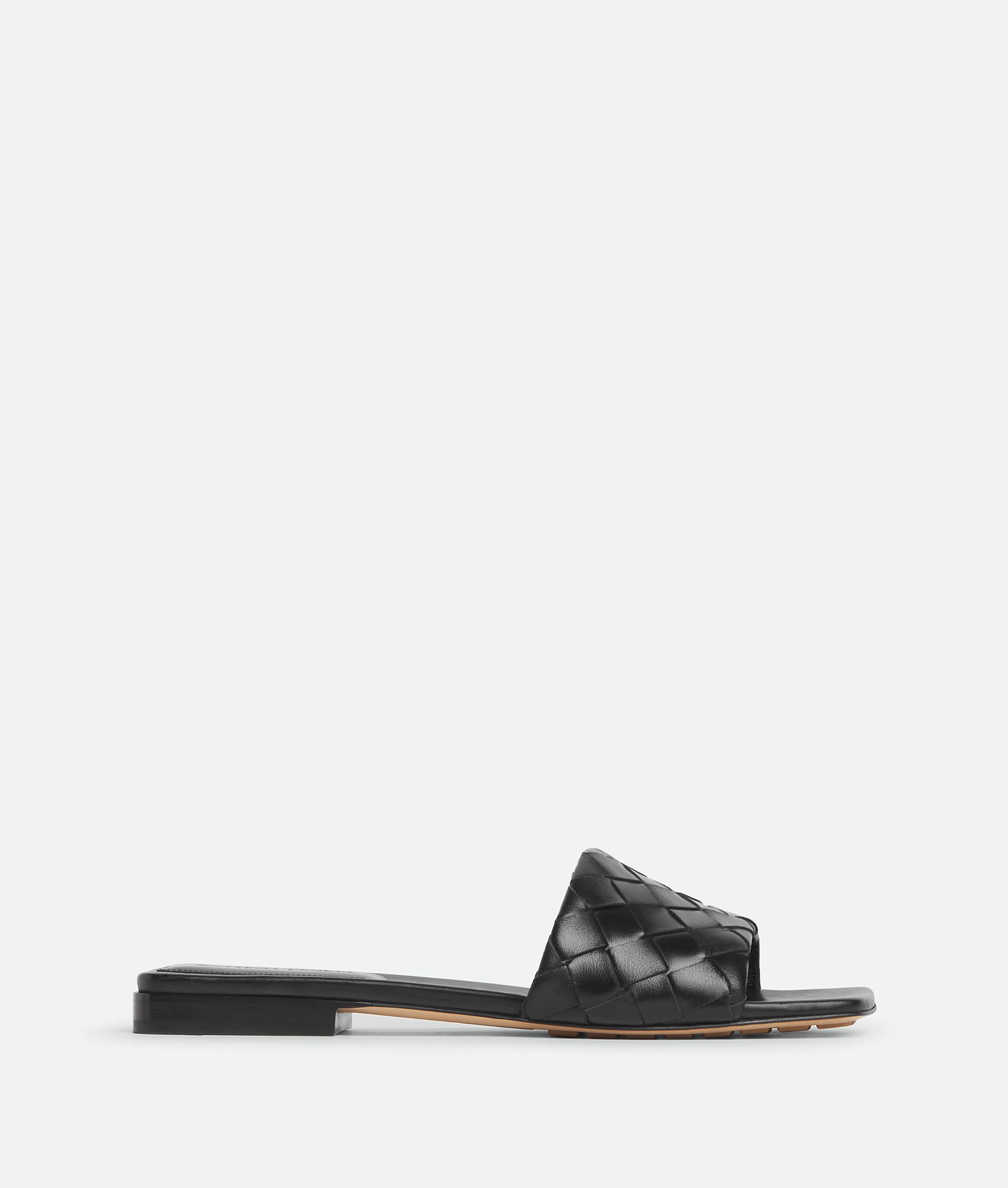 Women's Parco Flat Mule in Black Product Image