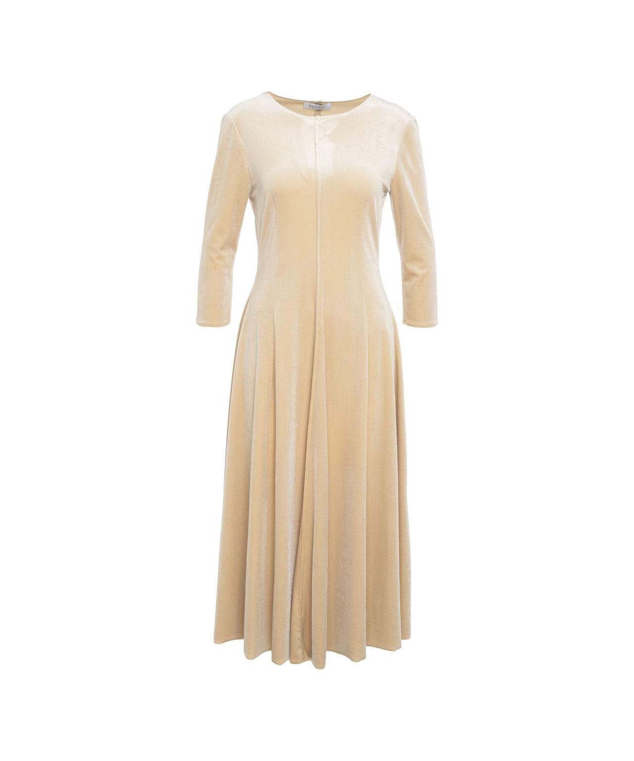 Velvet maxi dress Product Image