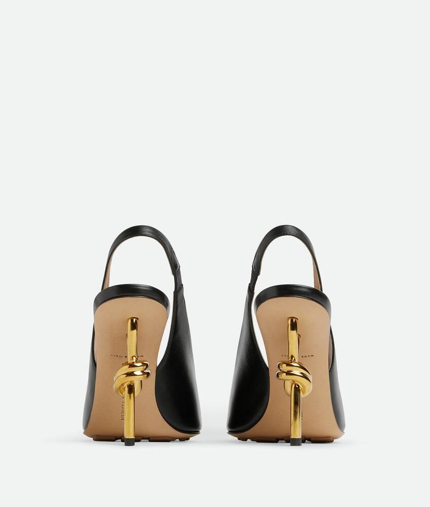 Women's Knot Sandal in Black Product Image