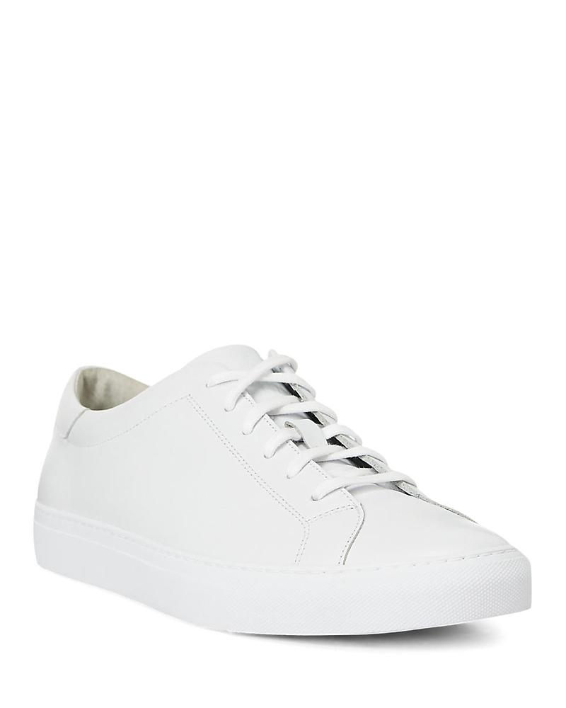 Polo Ralph Lauren Mens Jermain Leather Sneakers Product Image