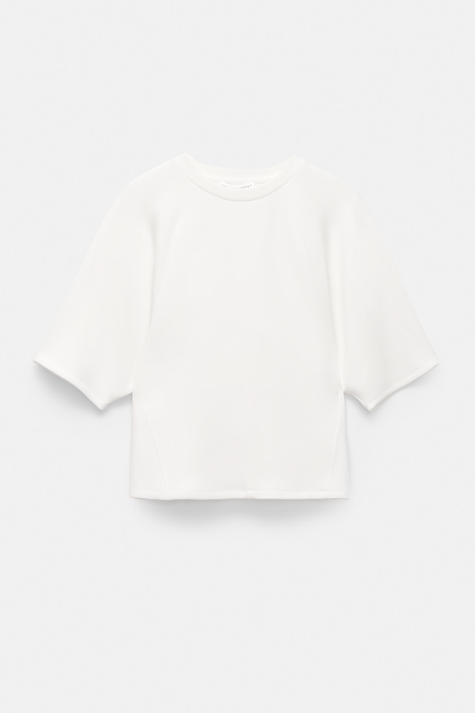 Soft touch short sleeve sweatshirt Product Image