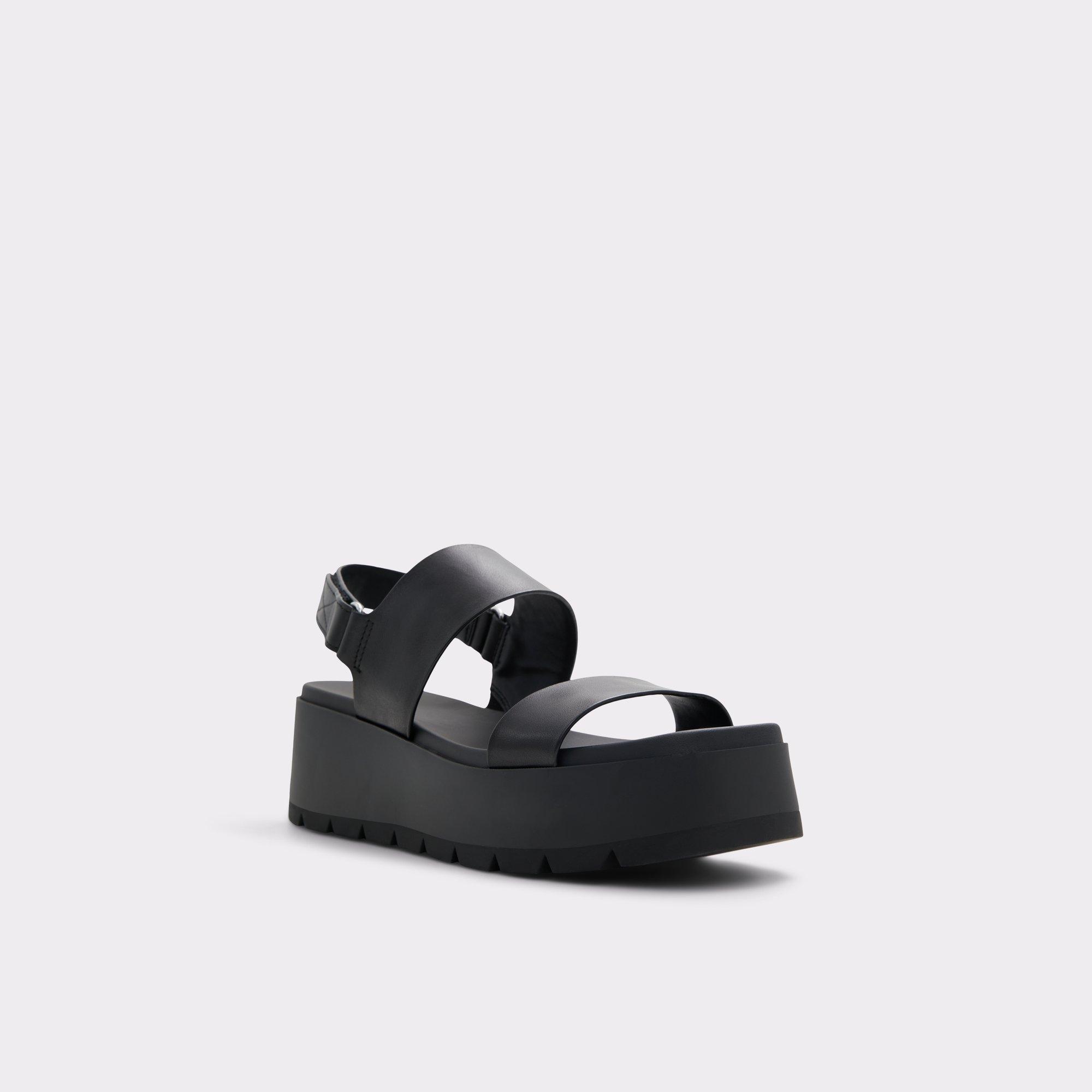 Thila Open Black Women's Wedges | ALDO US Product Image