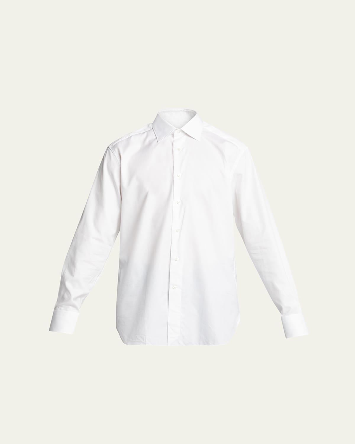 Mens Trofeo Solid Regular-Fit Dress Shirt Product Image
