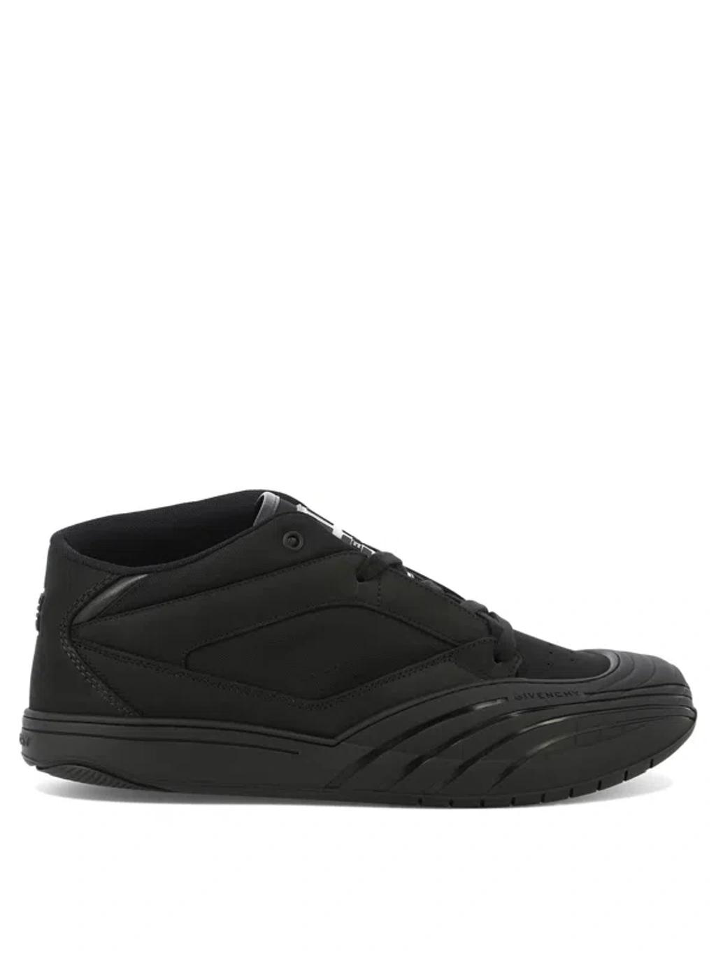 Black Skate Nubuck Sneakers Product Image