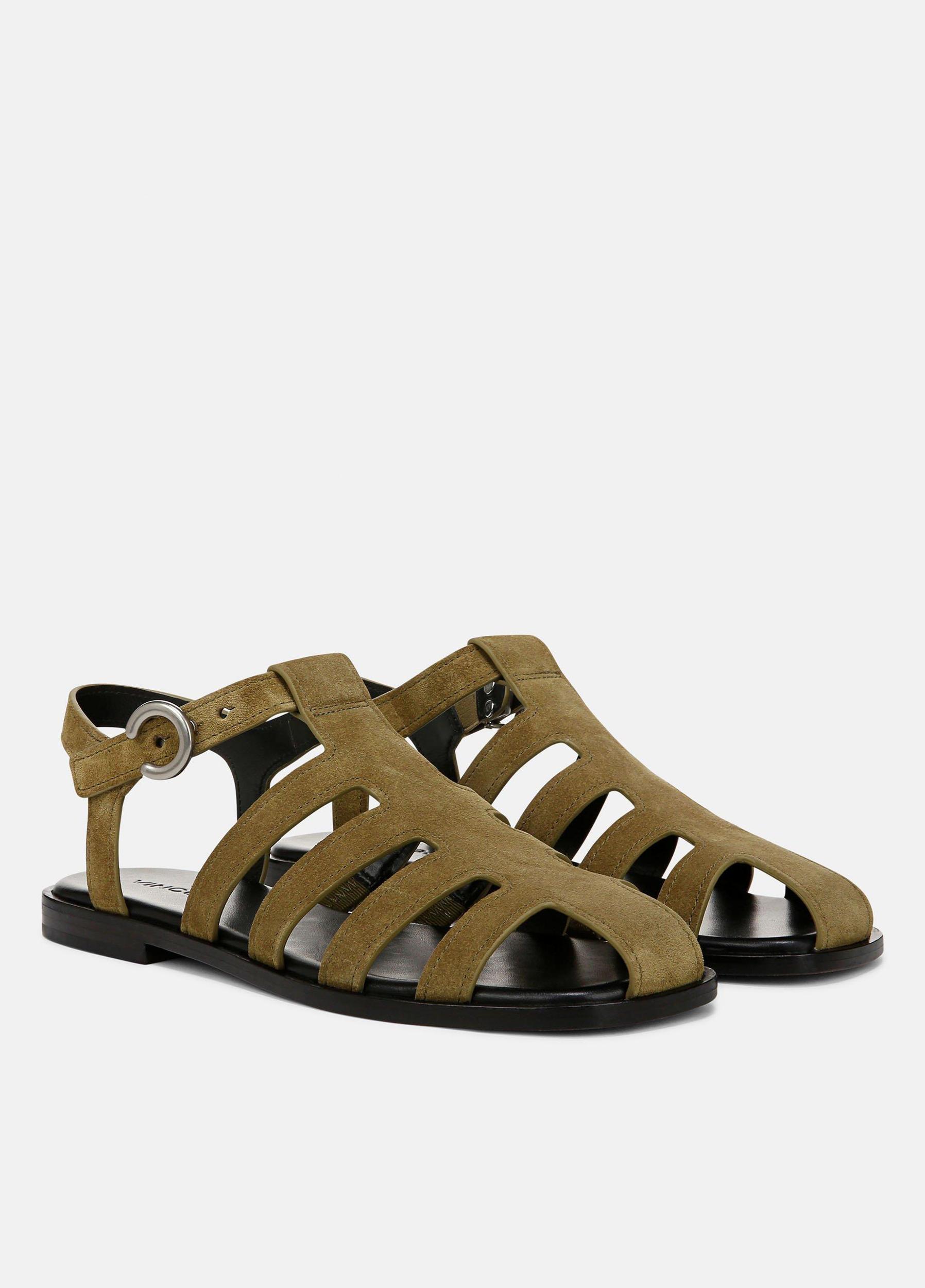 Melina Suede Fisherman Sandal Product Image