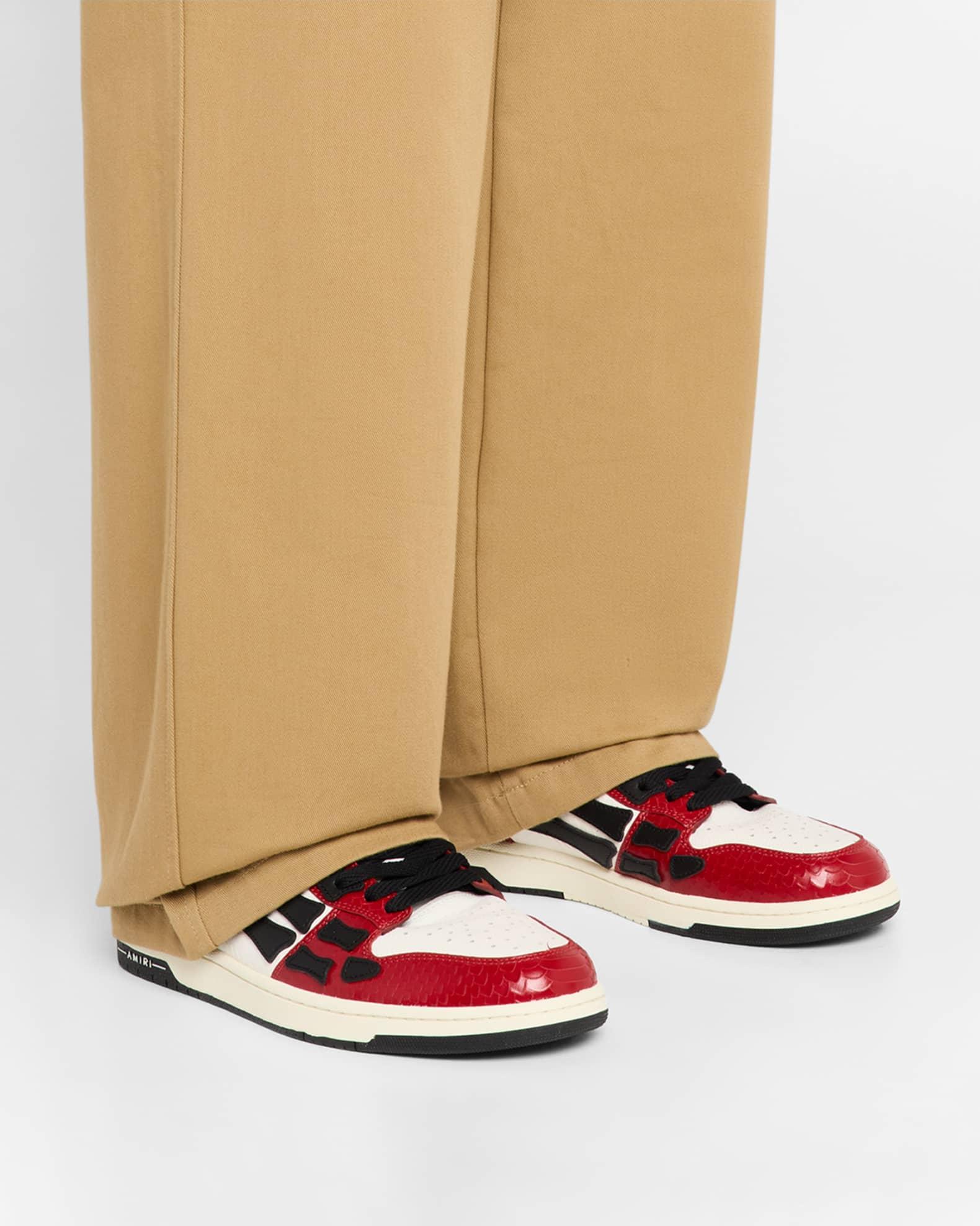 Men's CNY Skel Leather Low-Top Sneakers Product Image