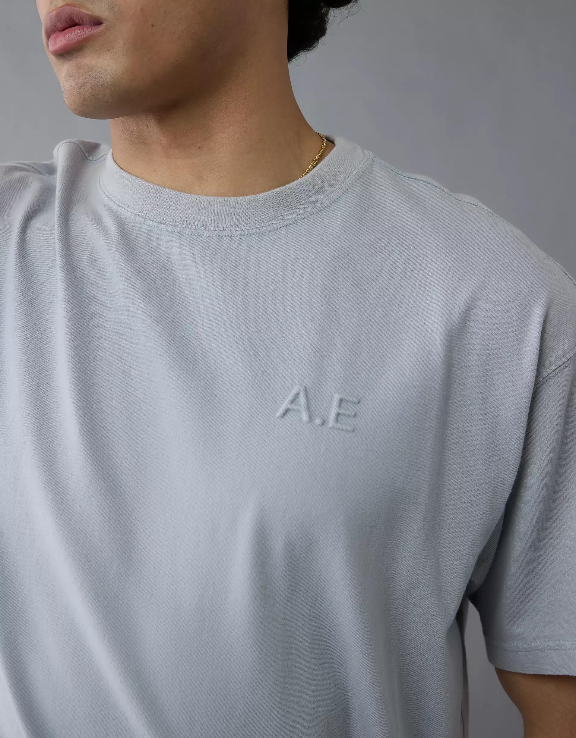 AE Boxy Elevated Logo Graphic T-Shirt Product Image