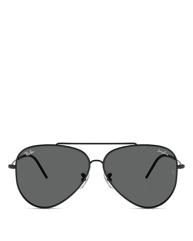 Ray-Ban Aviator Reverse Sunglasses Frame Grey Lenses Product Image